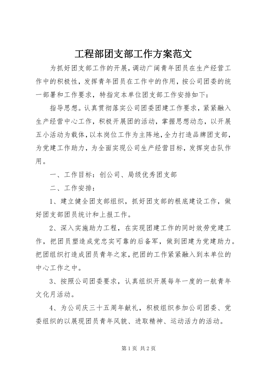 2023年项目部团支部工作计划2.docx_第1页