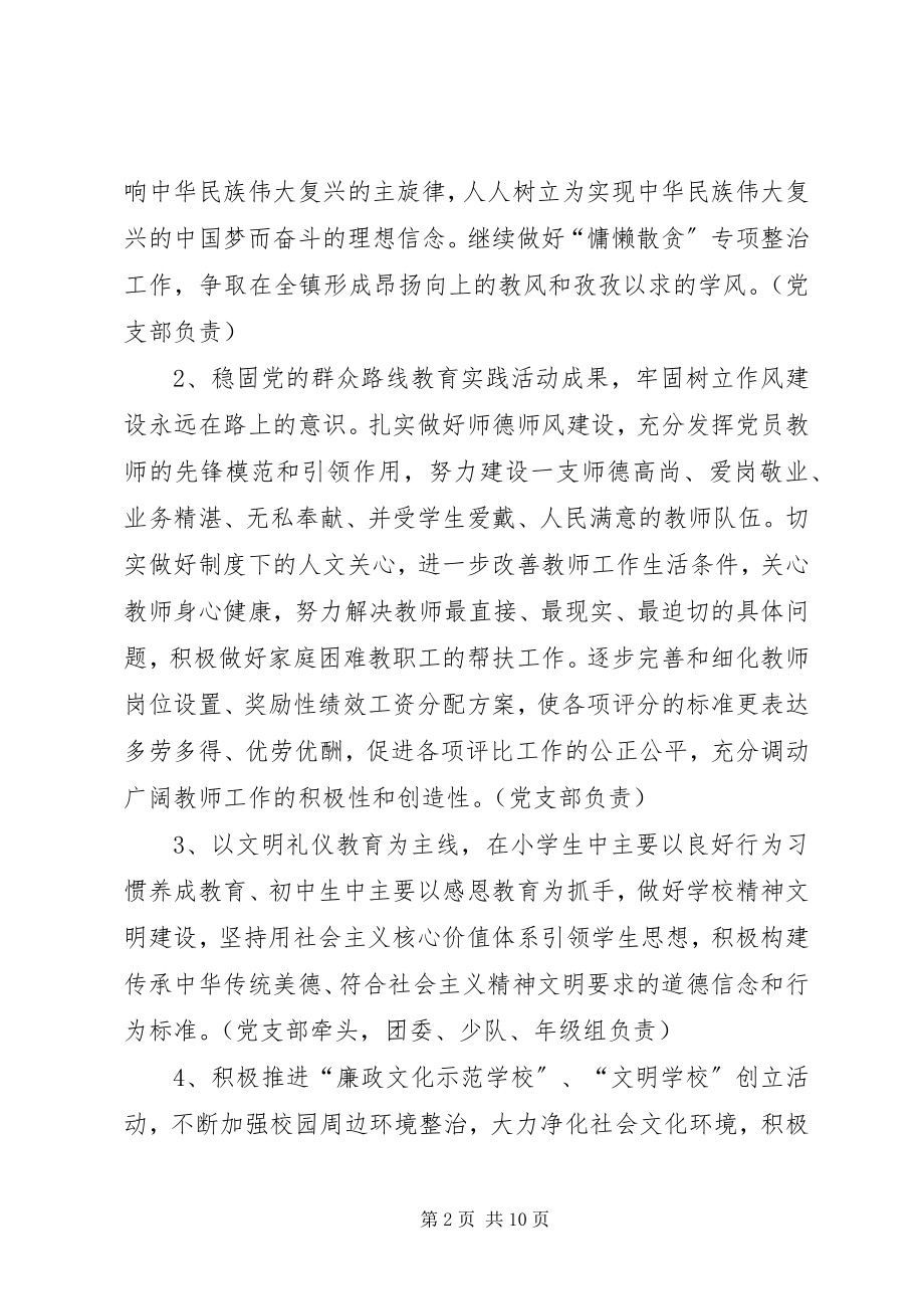 2023年学校上半年工作计划2.docx_第2页