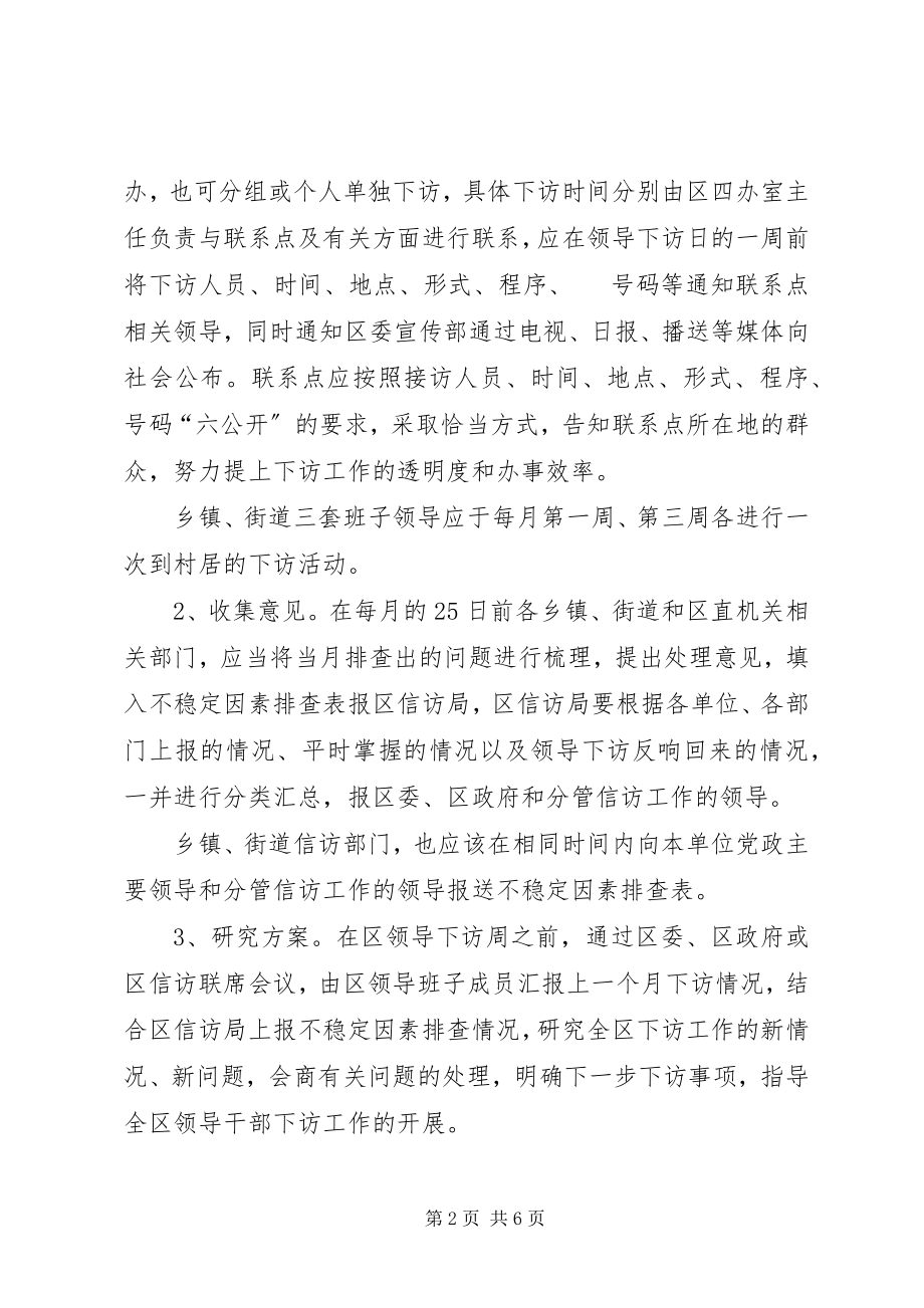 2023年领导干部下访工作方案.docx_第2页