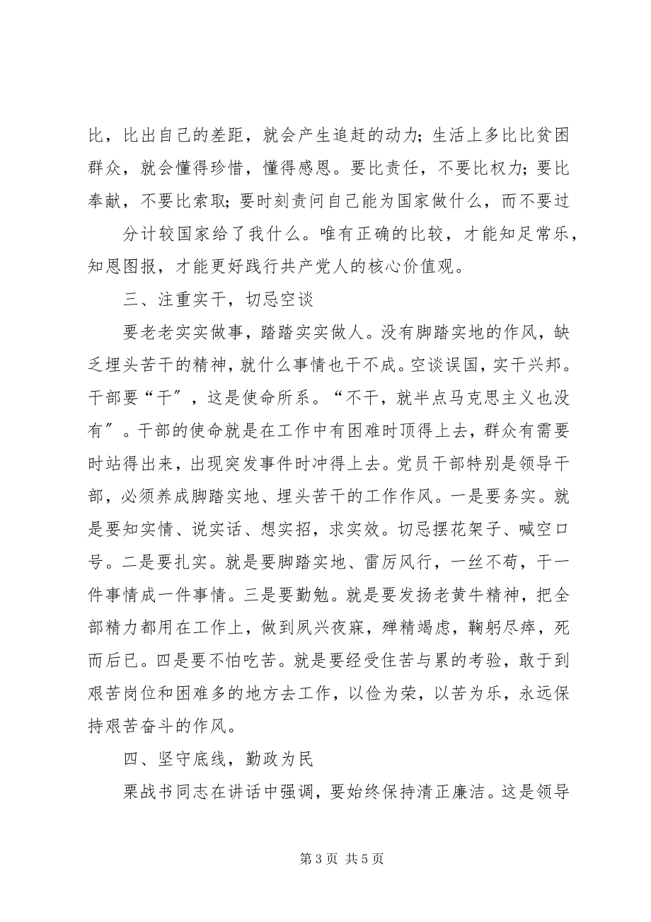 2023年学习栗战书同志重要致辞的几点体会五篇.docx_第3页