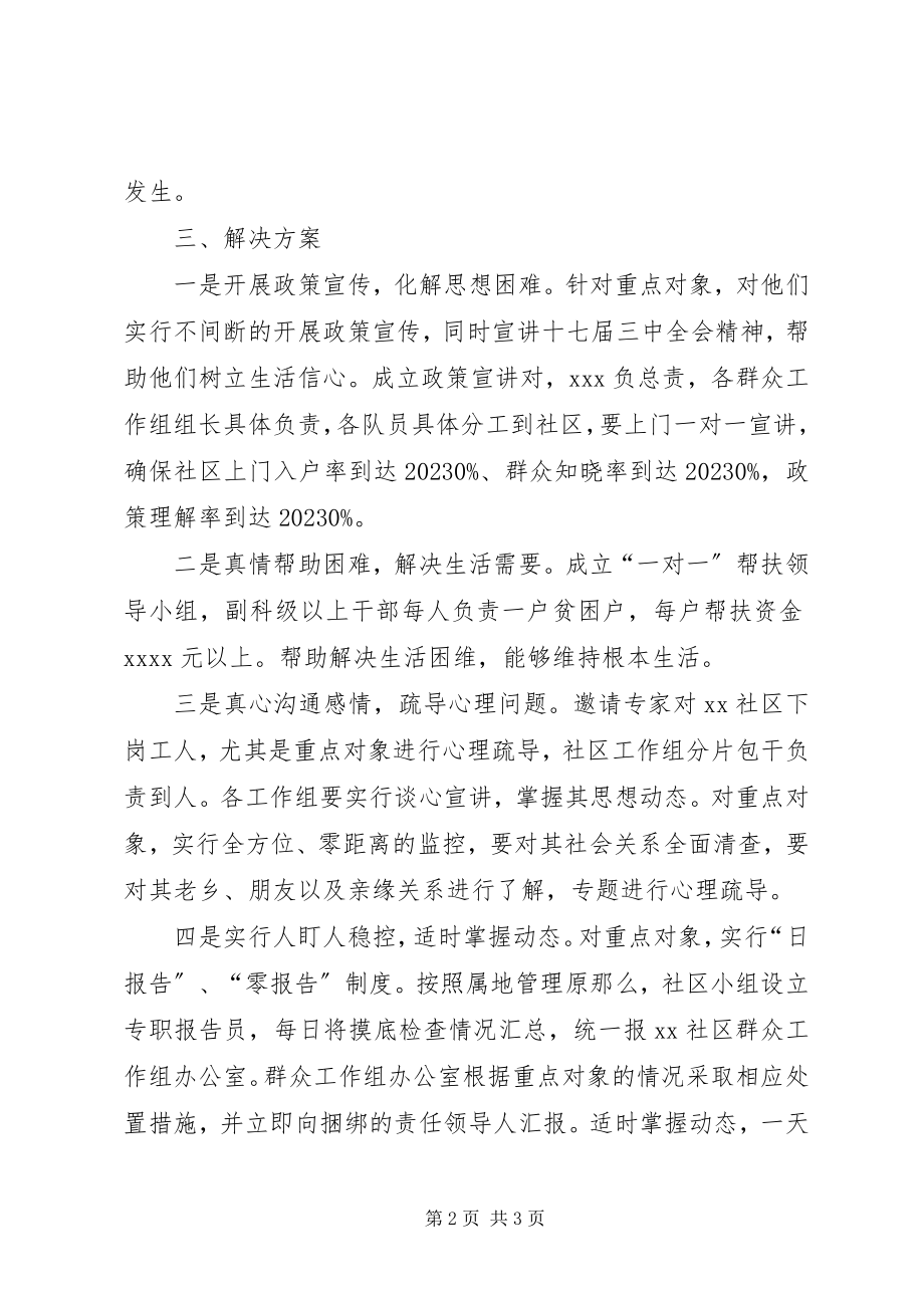 2023年社区维稳工作计划.docx_第2页