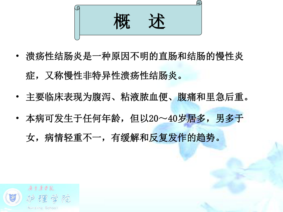 2023年第四节 溃疡性结肠炎的护理（教学课件）.ppt_第3页