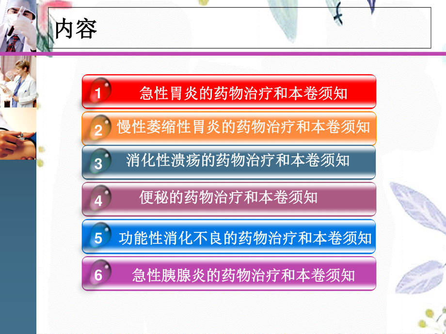 2023年消化系统疾病的药物治疗（教学课件）.ppt_第2页