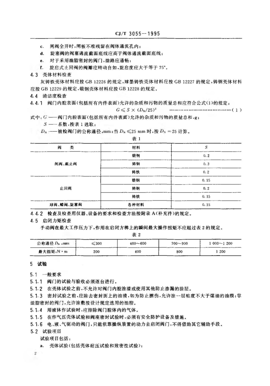 T3055-1995：燃气阀门的试验与检验.pdf_第3页