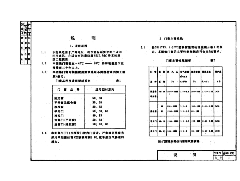 吉J93-770：塑钢门窗图集.pdf_第3页