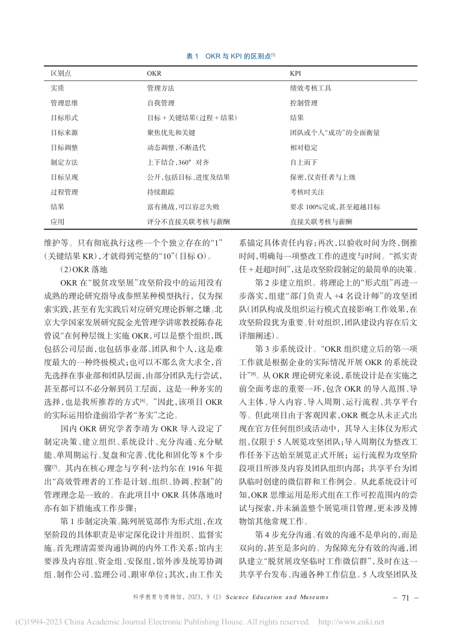 OKR思维在博物馆展览项目中的运用_付万坪.pdf_第3页