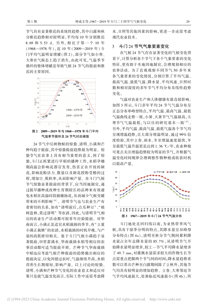 1967—2019年斗门二十四节气气候变化_钟成文.pdf_第3页