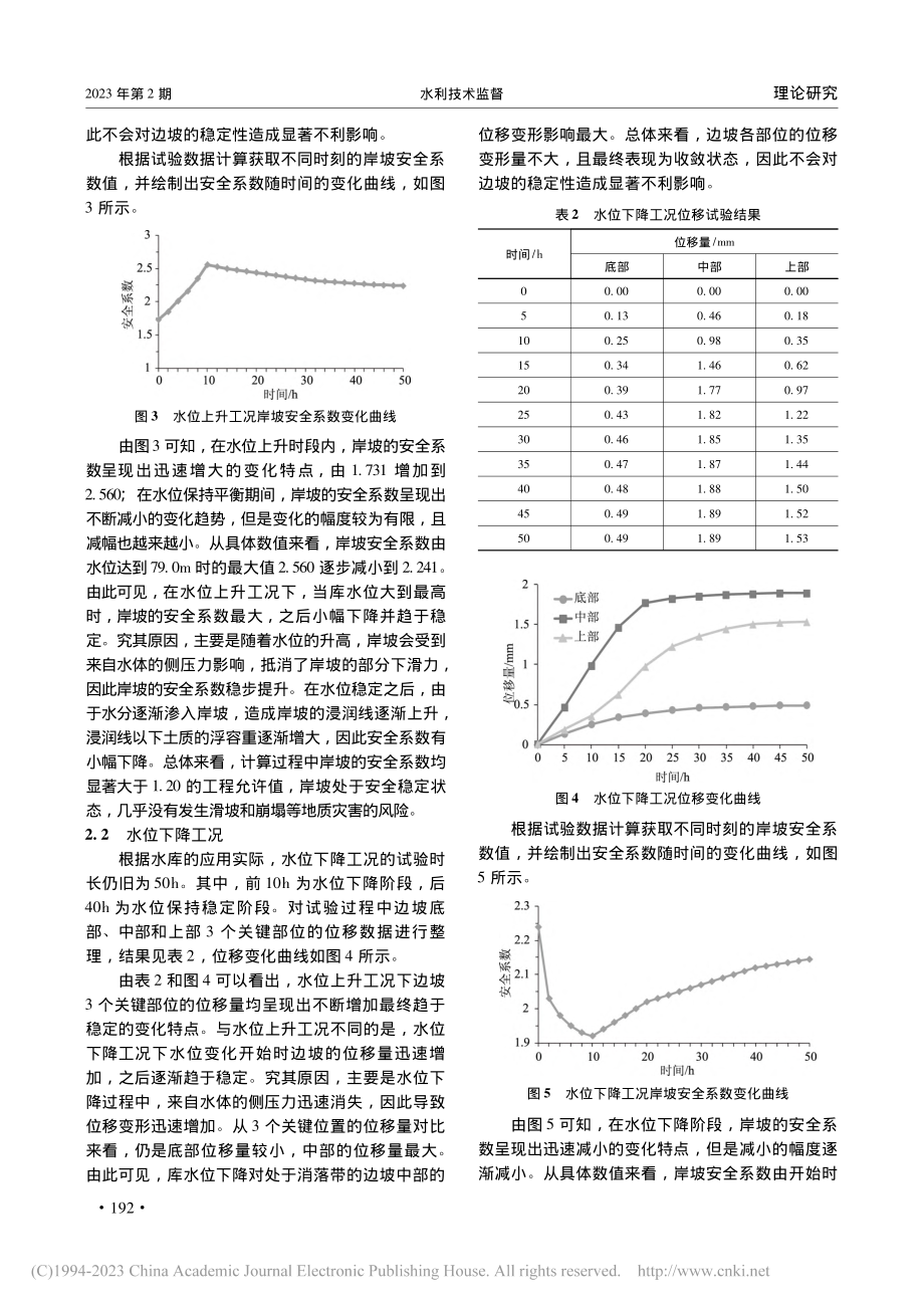 不同工况下水库膨胀土岸坡稳定性模型试验研究_欧阳熙明.pdf_第3页