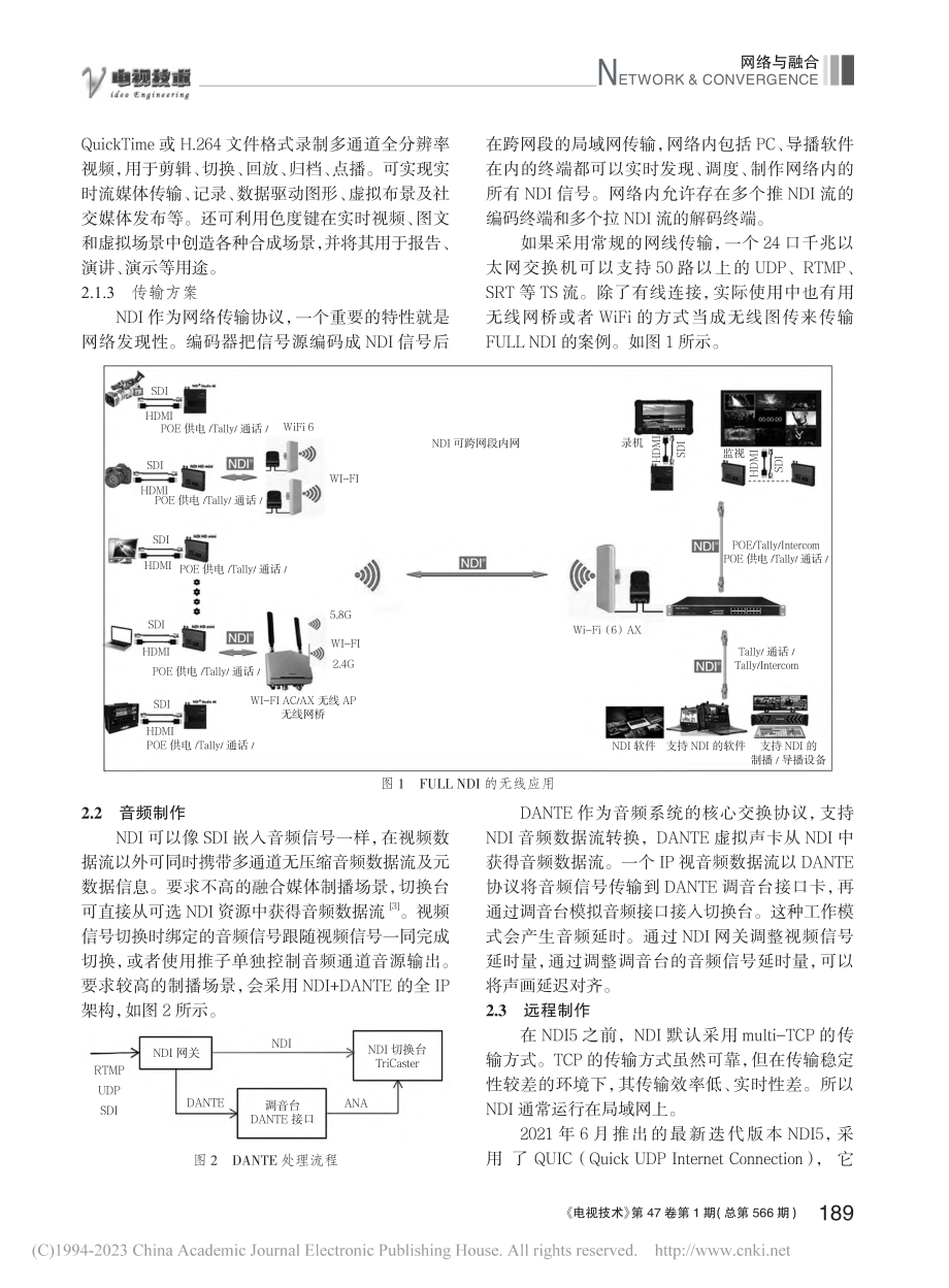 NDI技术在融合媒体生产中的应用_张艳华.pdf_第3页