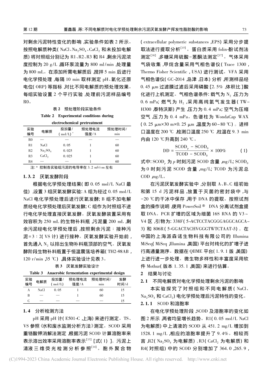 不同电解质对电化学预处理剩...氧发酵产挥发性脂肪酸的影响_董鑫磊.pdf_第3页