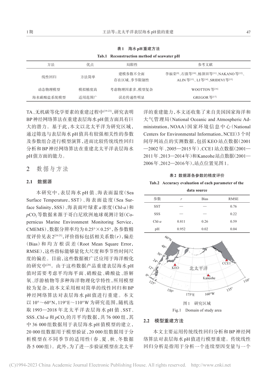 北太平洋表层海水pH值的重建_王洁.pdf_第2页