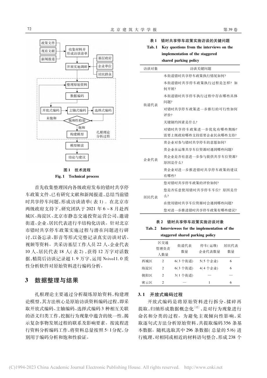 城市错时共享停车政策实施影响谱系实证分析_单籽跃.pdf_第3页