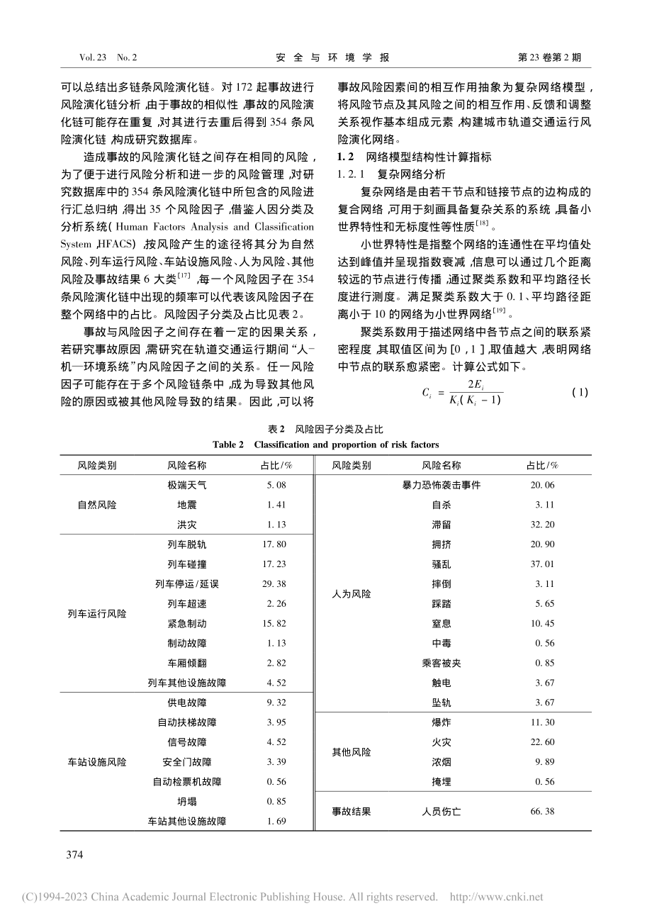 城市轨道交通运行风险演化网络动态仿真研究_许慧.pdf_第3页