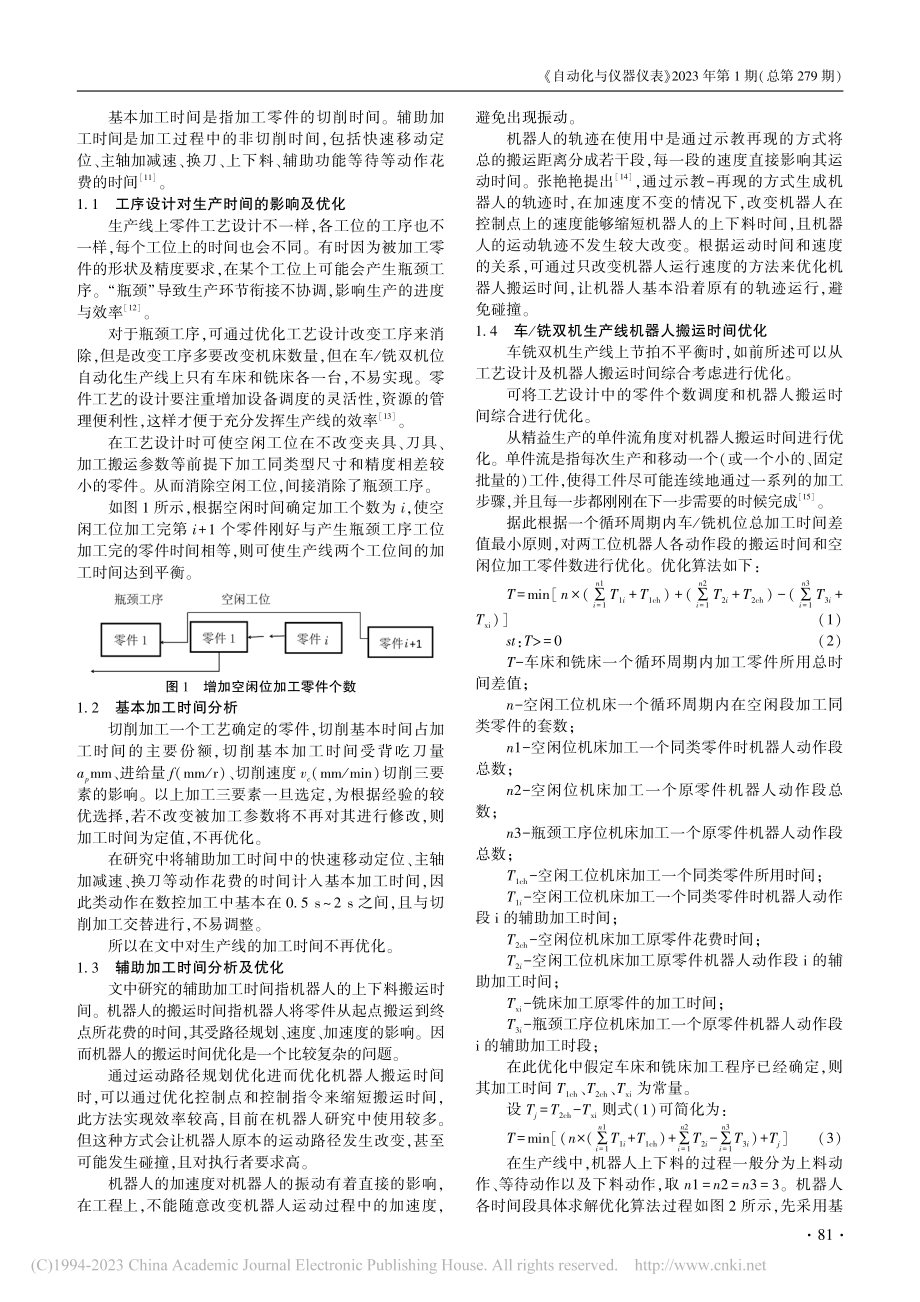 车_铣双机加工自动化生产线的节拍平衡研究_梁艳.pdf_第2页