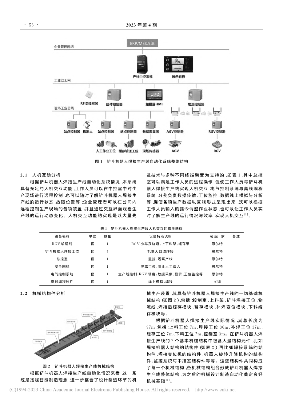 铲斗机器人焊接生产线的智能化设计研究_王建兴.pdf_第2页