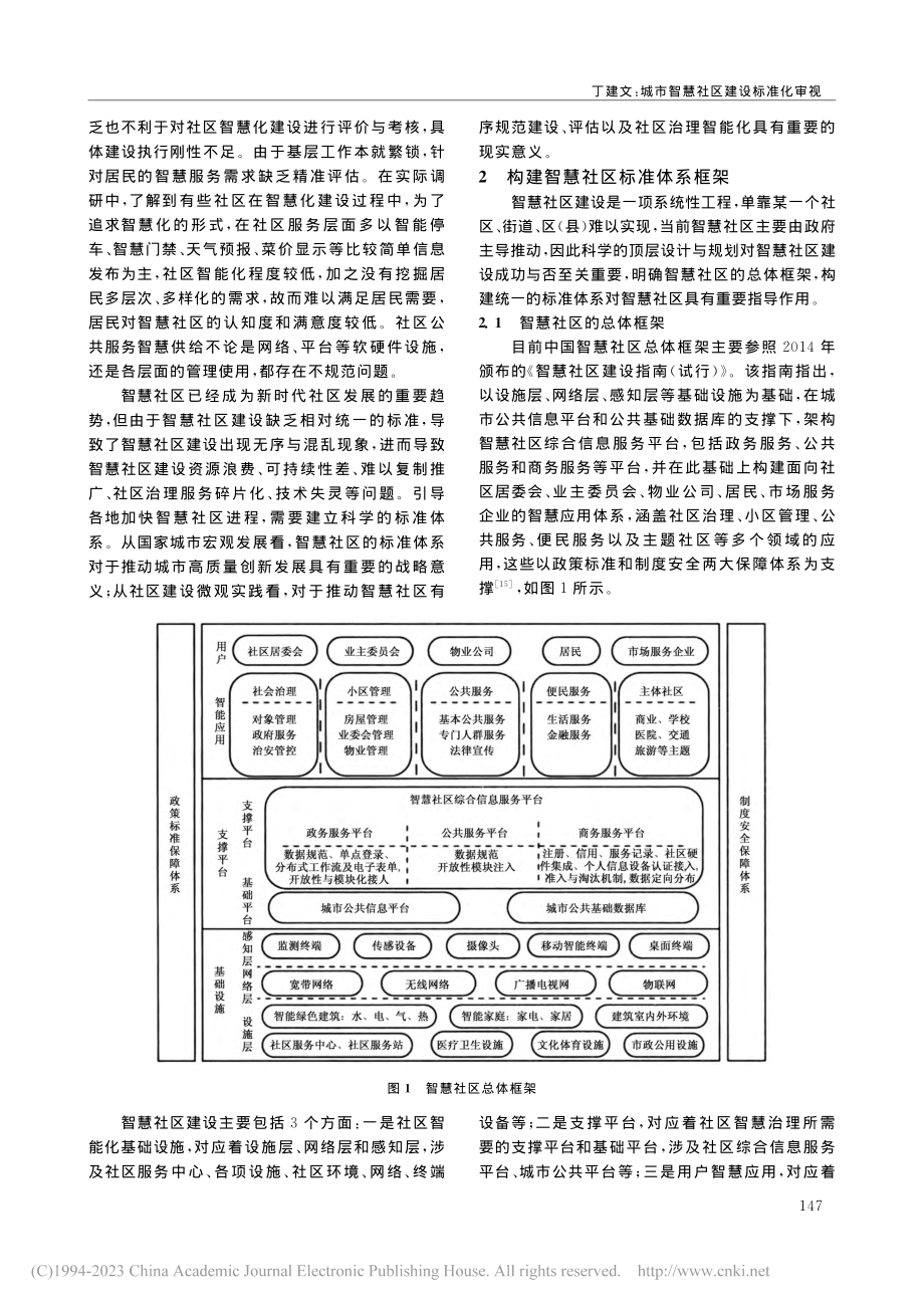 城市智慧社区建设标准化审视_丁建文.pdf_第3页