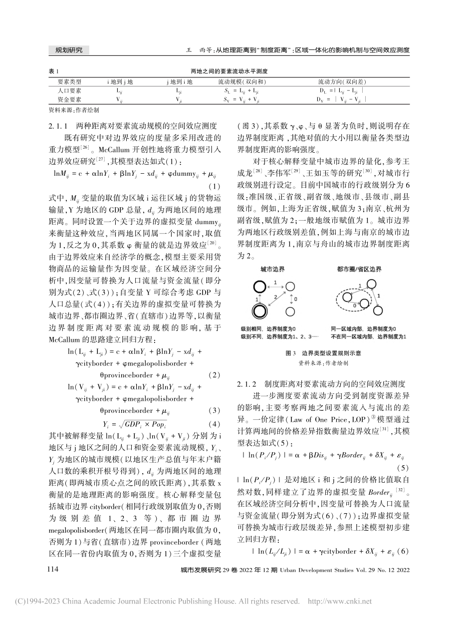 从地理距离到“制度距离”_...化的影响机制与空间效应测度_王雨.pdf_第3页