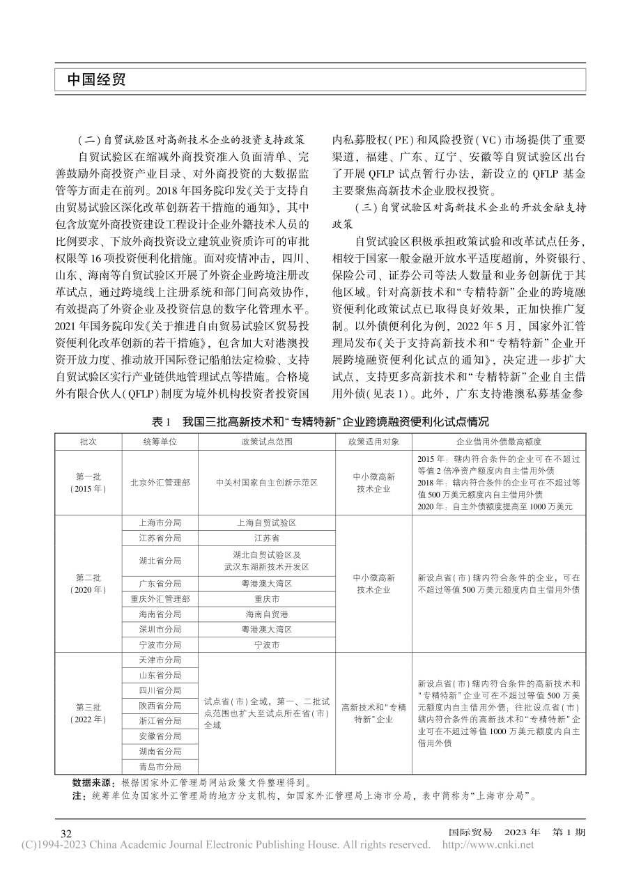 自贸试验区制度型开放推动高...术企业脱虚向实的机制与对策_刘航.pdf_第2页