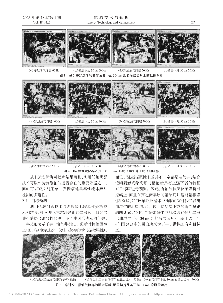 低频阴影技术在车排子地区油气检测中的应用及效果_刘有发.pdf_第3页