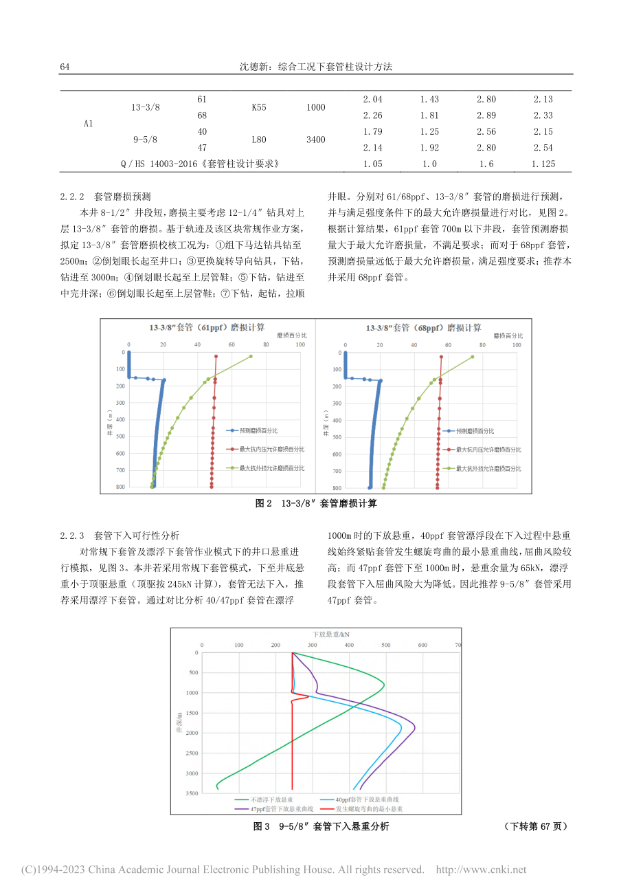 综合工况下套管柱设计方法_沈德新.pdf_第3页