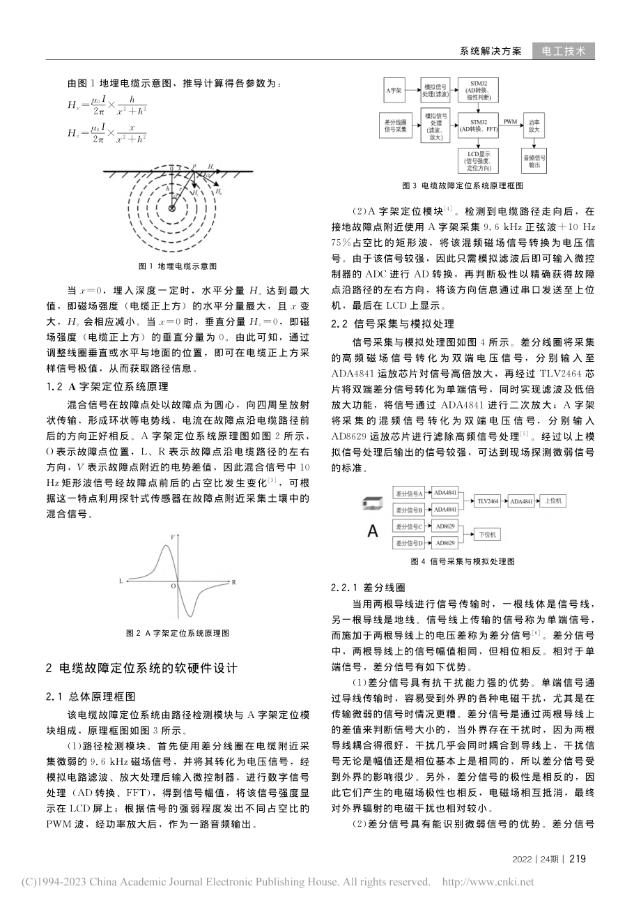 电缆故障定位系统的设计与实现_贺瑞斌.pdf_第2页