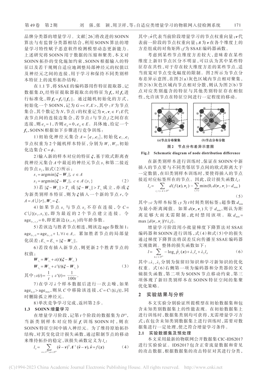 自适应类增量学习的物联网入侵检测系统_刘强.pdf_第3页