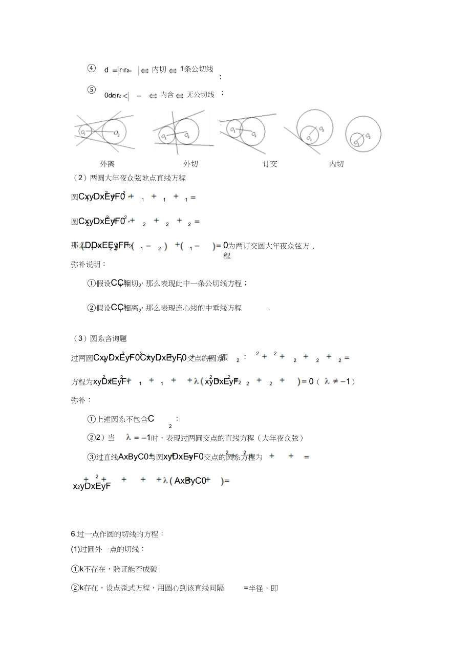 2023年圆与方程知识点总结典型例题.docx_第3页