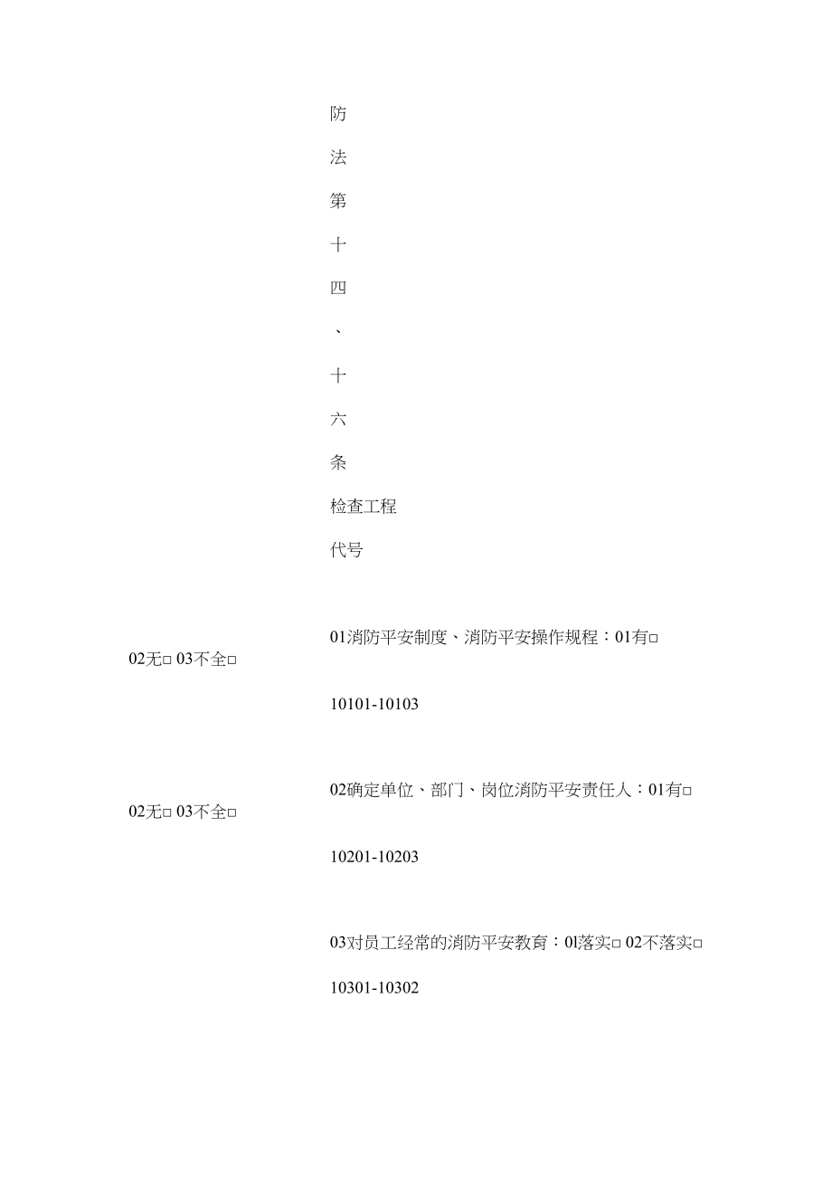 2023年消防监督检查记录表范文.docx_第2页