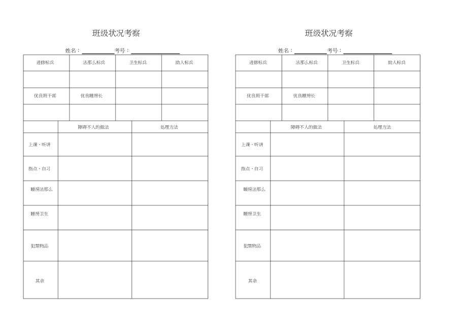 2023年学生考试分析与总结表格.docx_第2页