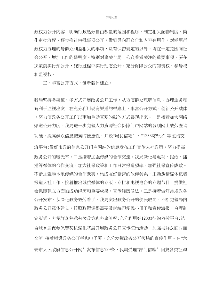 2023年工作总结政务公开的工作总结.docx_第2页