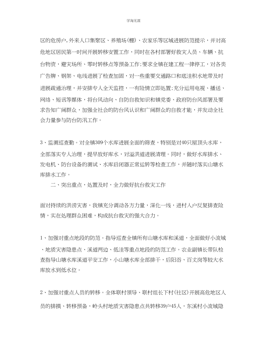 2023年工作总结防台抗台救灾工作总结范文.docx_第2页