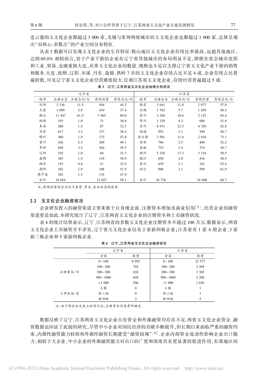 对口合作背景下辽宁、江苏两省玉文化产业互鉴发展研究_何双男.pdf_第3页