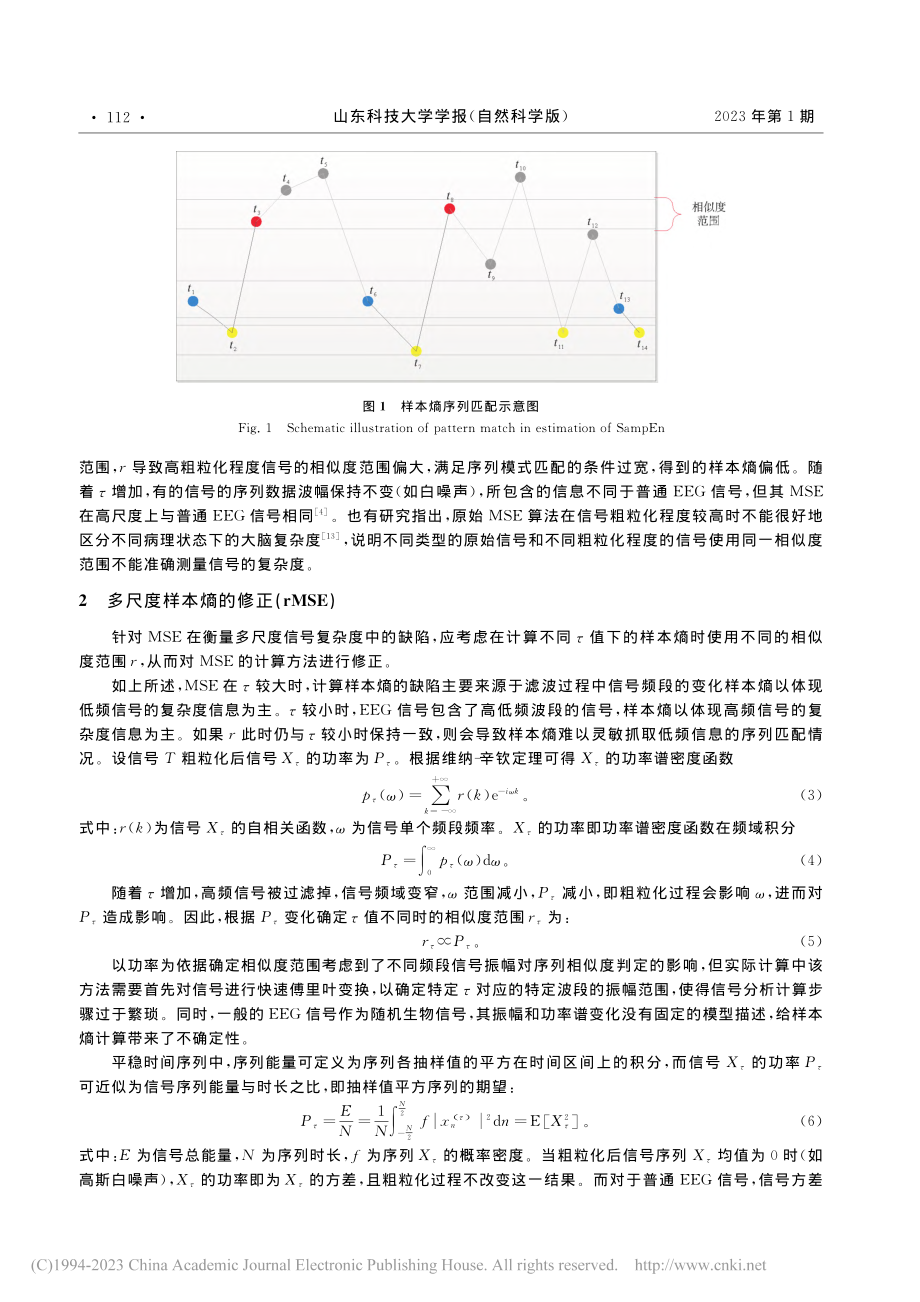 多尺度样本熵对脑信号复杂度评估算法的修正_李筱菁.pdf_第3页