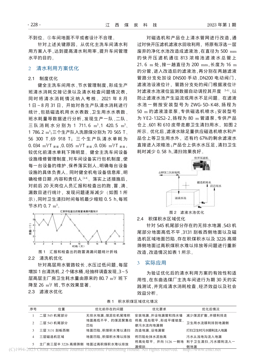 东曲选煤厂主洗车间清水利用方案优化与实践_池林忠.pdf_第2页