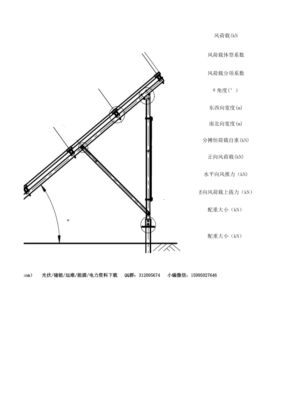 屋面分布式光伏组件配重计算软件.xlsx_第2页