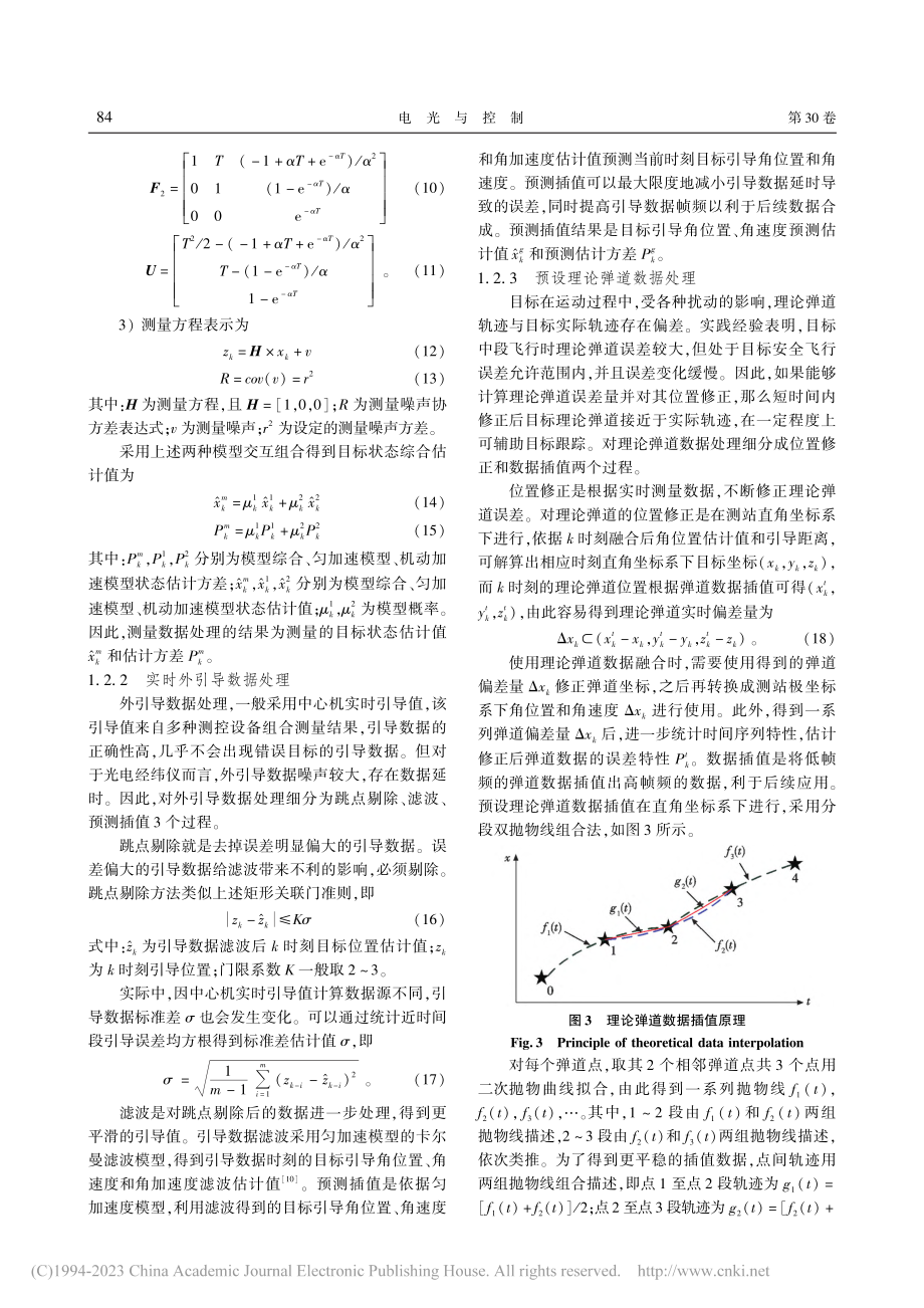 多源光测信息融合跟踪方法及应用_李霁.pdf_第3页