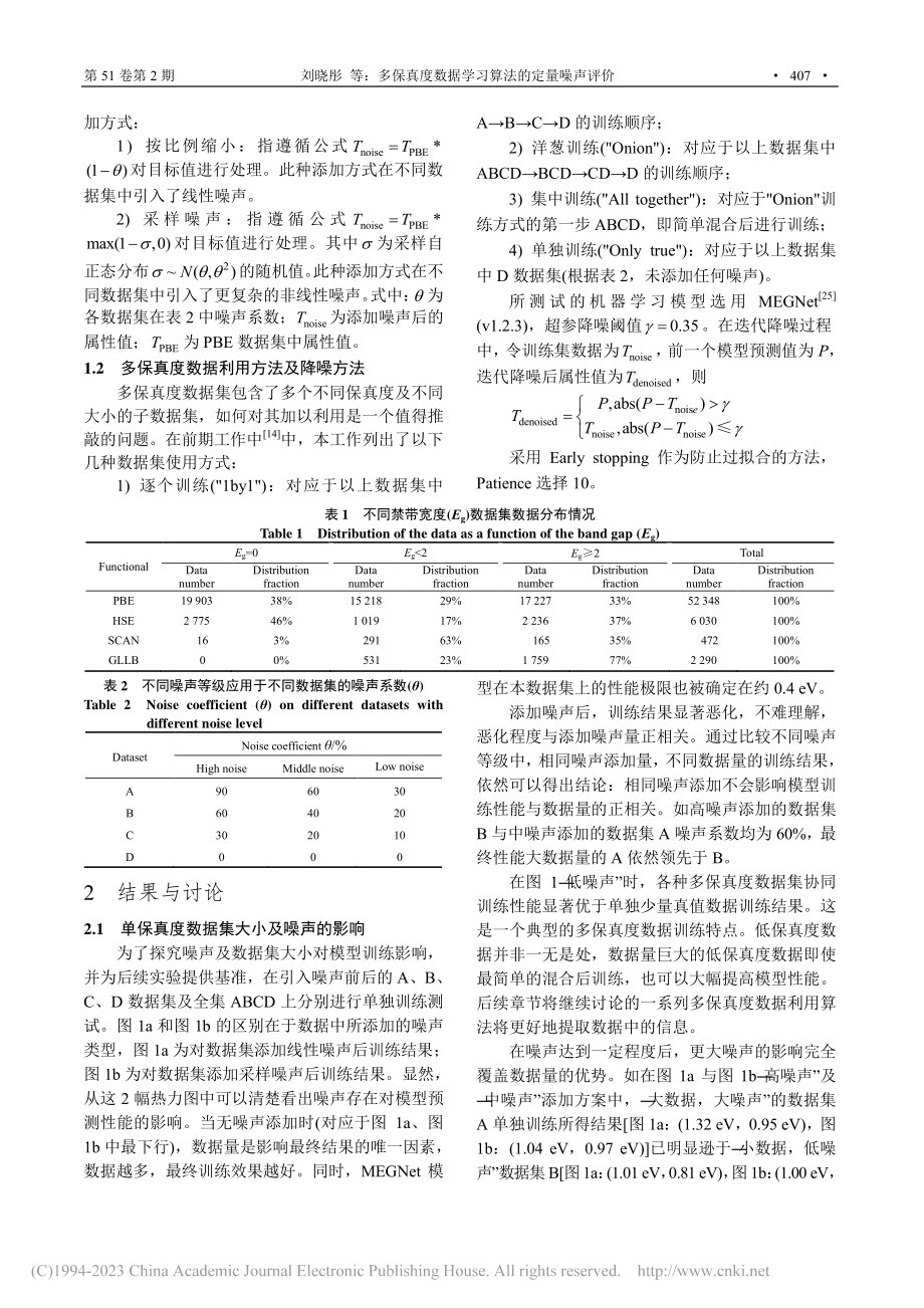 多保真度数据学习算法的定量噪声评价_刘晓彤.pdf_第3页