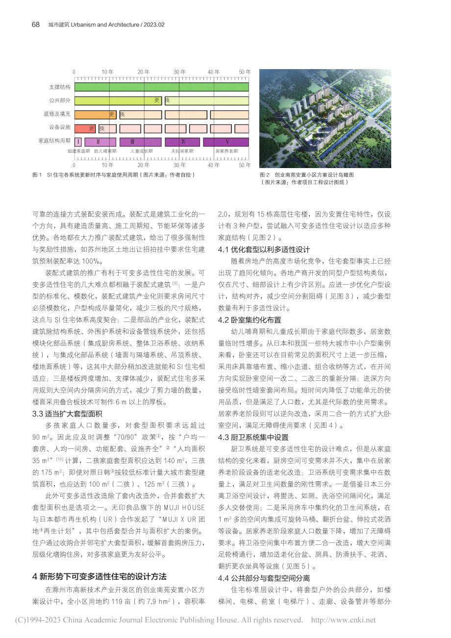 多孩与老龄化趋势下可变多适性住宅的再研究_韩文兵.pdf_第3页