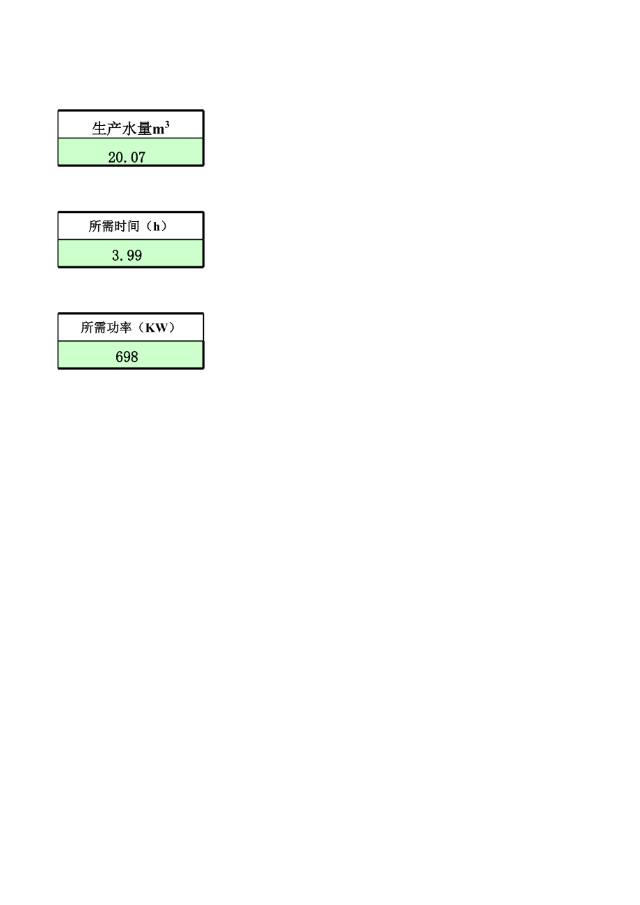 热、开水箱产水、功率、速度速算.xls_第2页