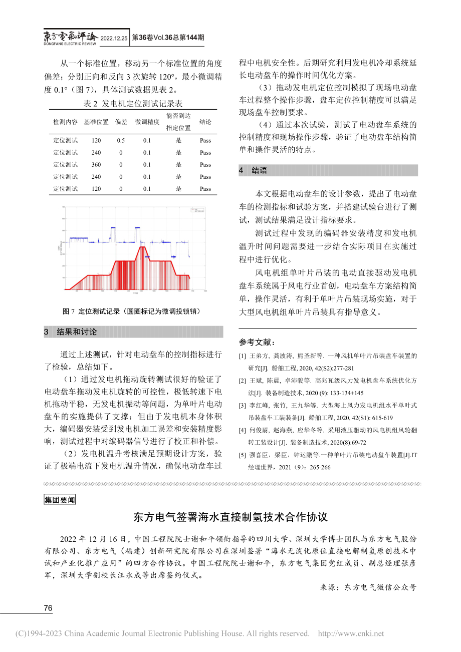 东方电气签署海水直接制氢技术合作协议.pdf_第1页