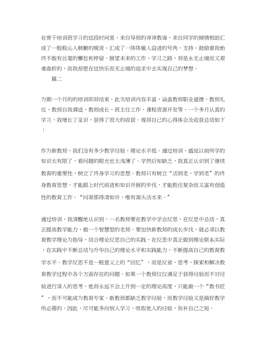 2023年教师培训学习总结范文.docx_第3页