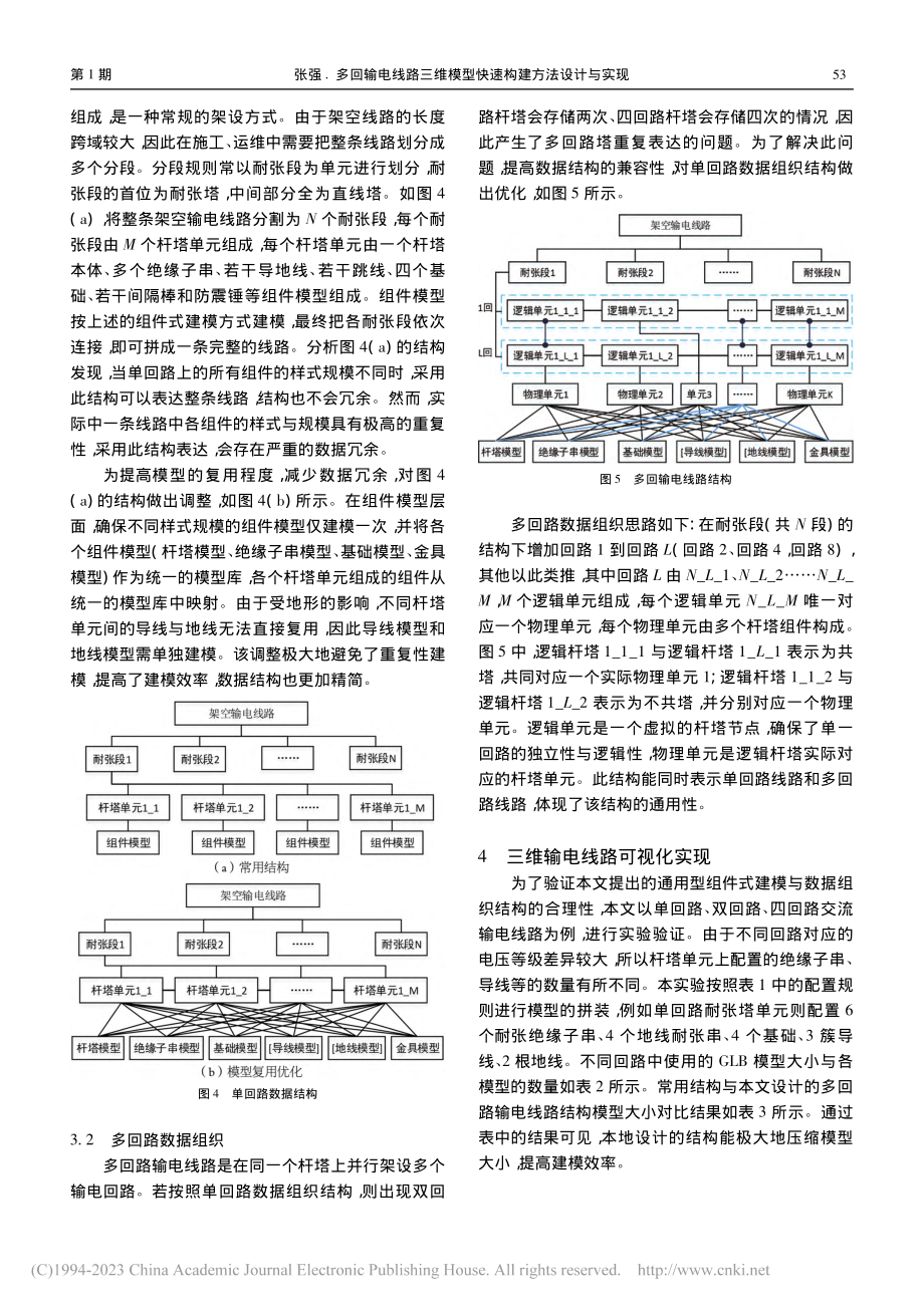 多回输电线路三维模型快速构建方法设计与实现_张强.pdf_第3页