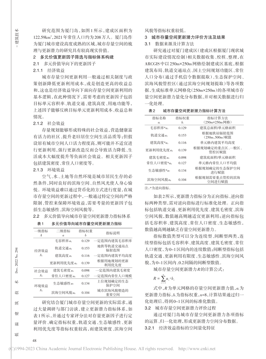 多元价值导向城市存量空间量化评估研究_马毅.pdf_第2页