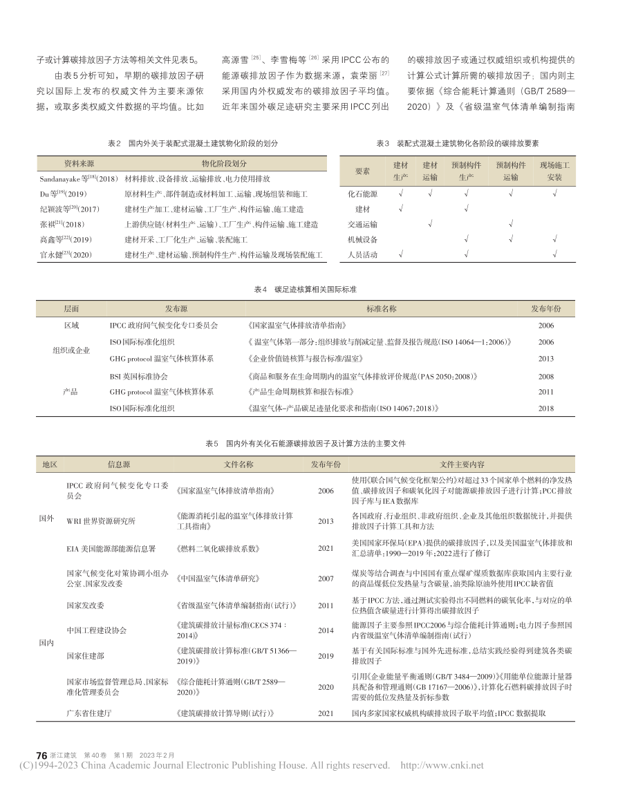 装配式混凝土建筑物化阶段碳足迹评价综述_宋培欣.pdf_第3页