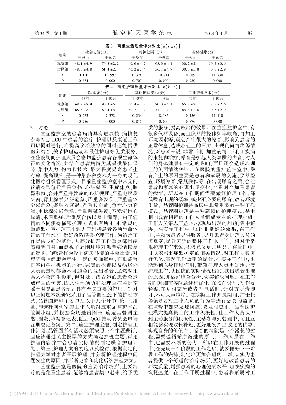 分析QCC在降低ICU环境...响率的应用效果及满意度影响_徐萌萌.pdf_第3页