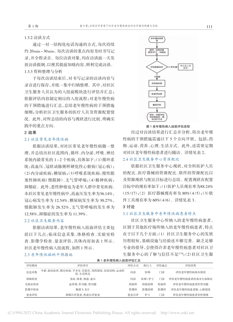 分级诊疗背景下社区老年慢性病全科诊疗路径构建与实践_董文慧.pdf_第2页