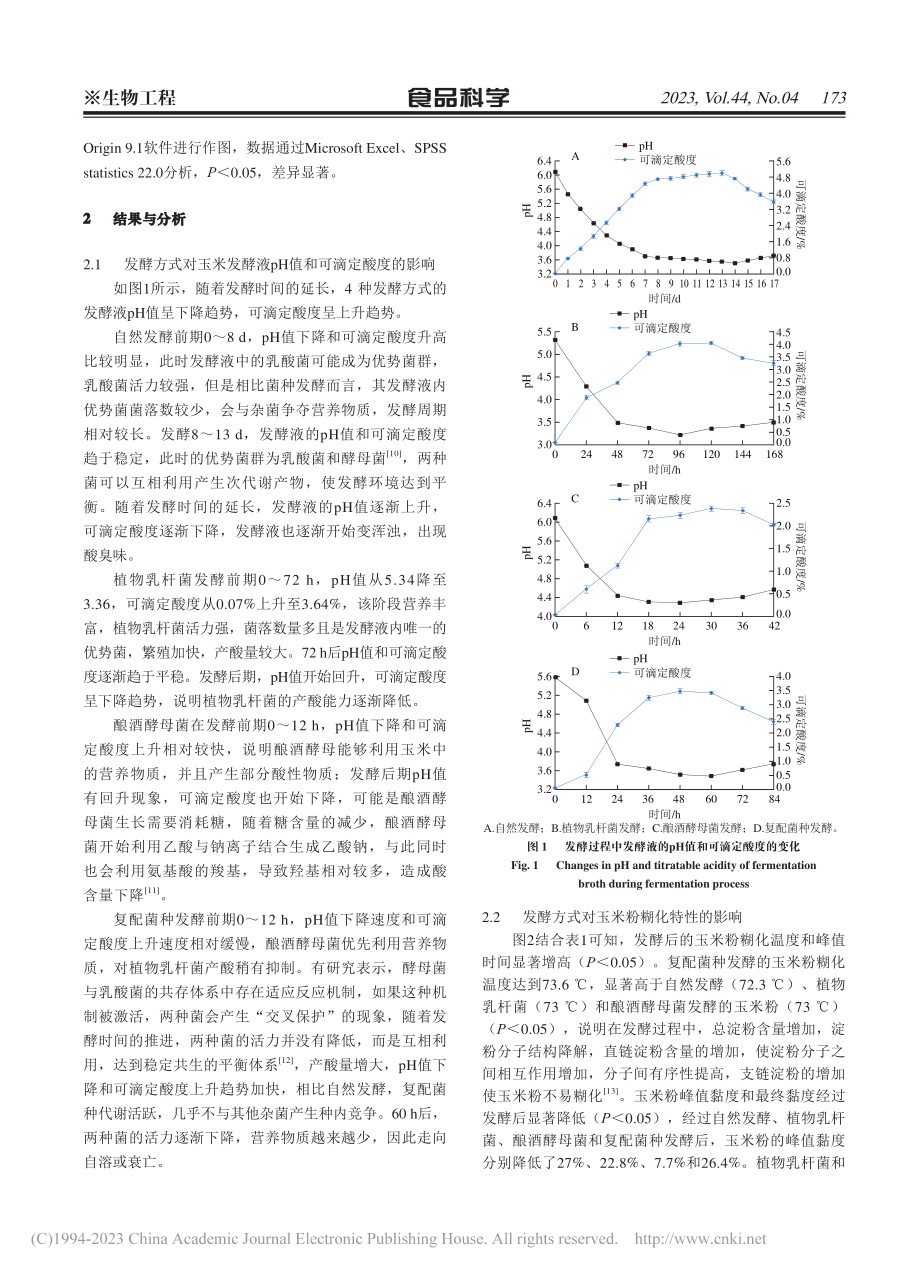 发酵方式对玉米粉品质和风味特性的影响_韩翠萍.pdf_第3页