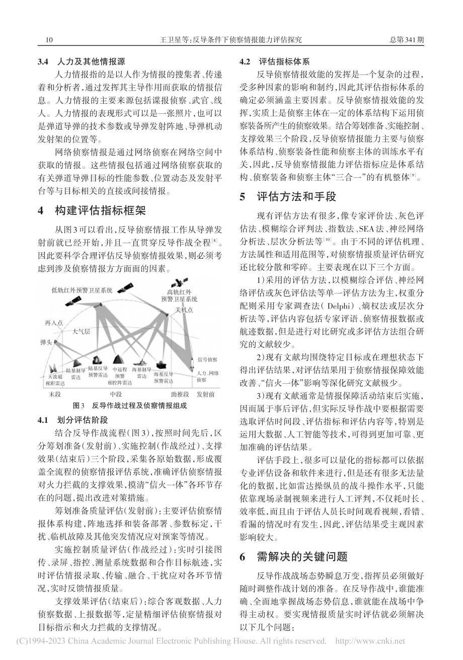 反导条件下侦察情报能力评估探究_王卫星.pdf_第3页