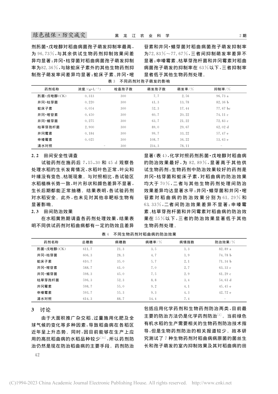 防治稻曲病的生物药剂筛选与评价_王春.pdf_第3页