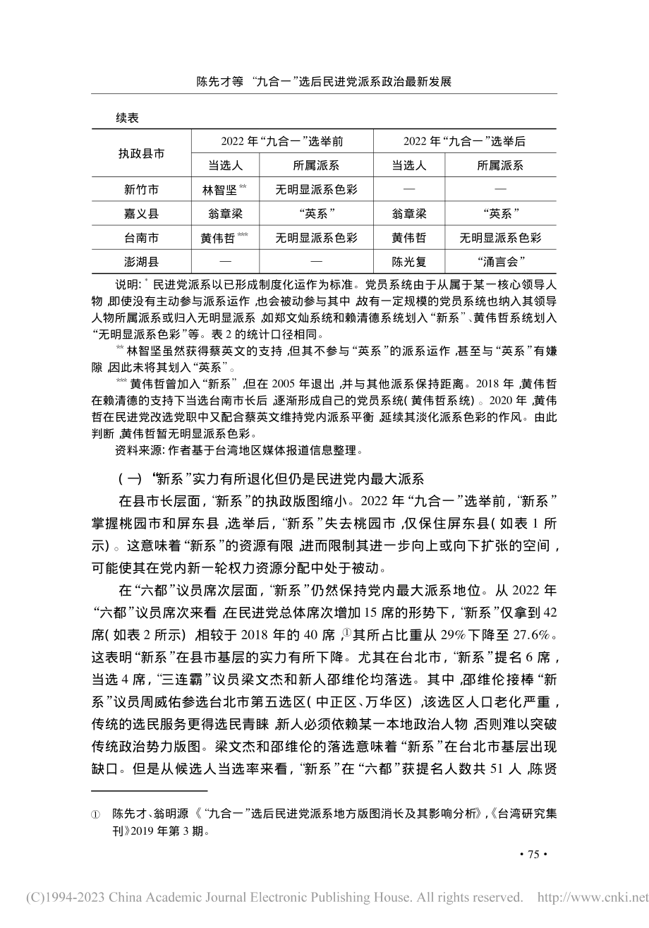 “九合一”选后民进党派系政治最新发展_陈先才.pdf_第3页